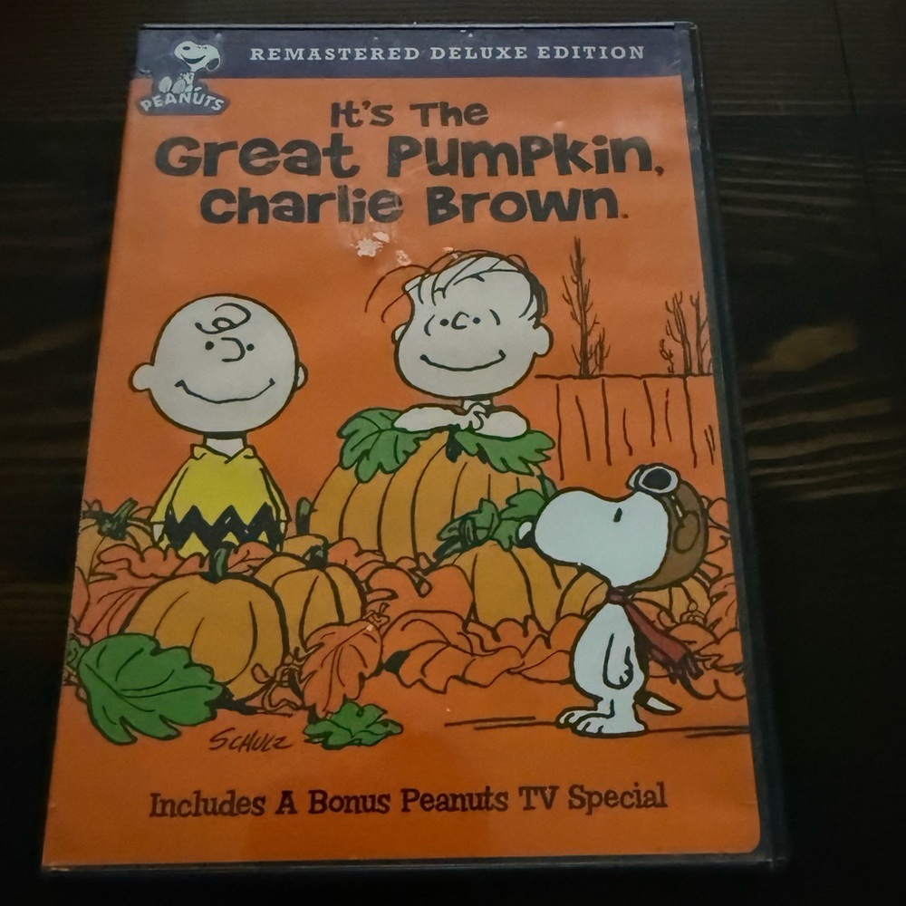Peanuts Halloween Special DVD - Orange and Black